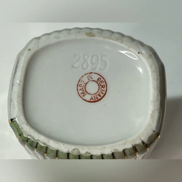 Lustreware 1950s Iridescent German Lusterware Porcelain Vinegar Decanter 2895 - Picture 13 of 14